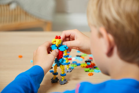 Plus-Plus konstruktorius „Robotai“ – 250 det., mini 20 mm, 5–12 m.