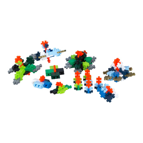 Plus-Plus Mini konstruktorius „Spineriai“ – 240 det., 4 ratai, 5–12 m.