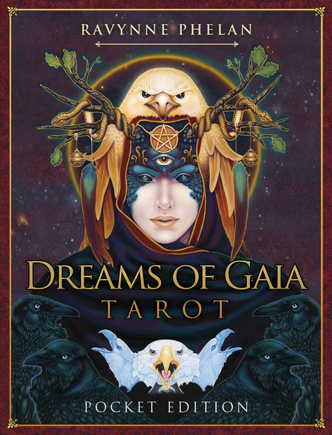 Blue Angel: Pocket Dreams Of Gaia Tarot Kortos - HOBI.LT 🇱🇹