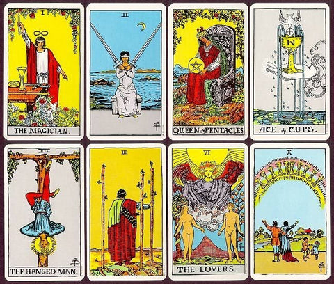 US Games Systems: Pocket Rider Waite Tarot kortos - HOBI.LT 🇱🇹