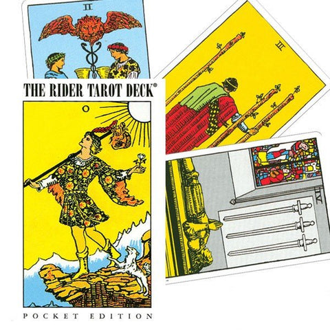 US Games Systems: Pocket Rider Waite Tarot kortos - HOBI.LT 🇱🇹