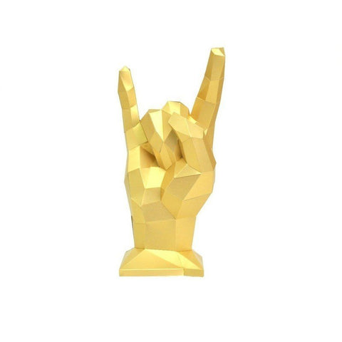Wizardi: Popierinės skulptūros rinkinys "Rock" PP - 2JKO - GLD - HOBI.LT 🇱🇹