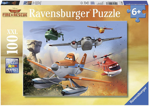 Ravensburger: Puzzle 100 Disney Planes - RAVENSBURGER dėlionė - HOBI.LT 🇱🇹