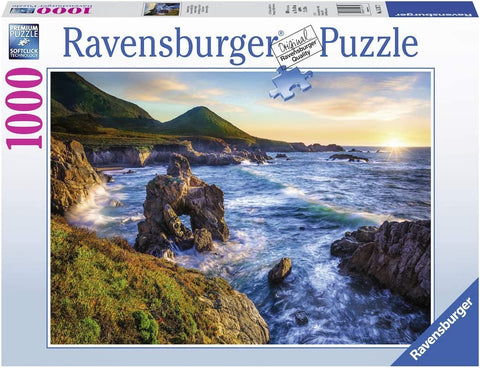 Ravensburger: Puzzle 1000 Big Sur Sunset - RAVENSBURGER dėlionė - HOBI.LT 🇱🇹