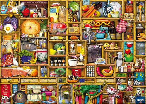 Ravensburger: Puzzle 1000 Kitchen Cupboard - RAVENSBURGER dėlionė - HOBI.LT 🇱🇹
