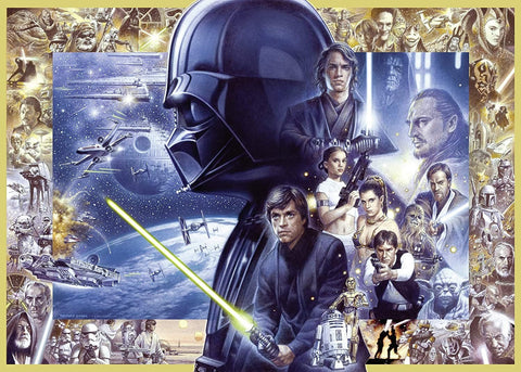 Ravensburger: Puzzle 1000 Star Wars Saga - RAVENSBURGER dėlionė - HOBI.LT 🇱🇹