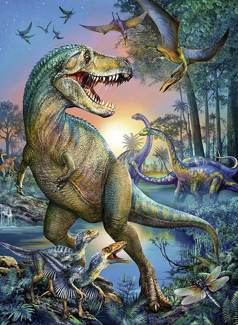 Ravensburger: Puzzle 150 XXL Dinosaurus World - RAVENSBURGER dėlionė - HOBI.LT 🇱🇹