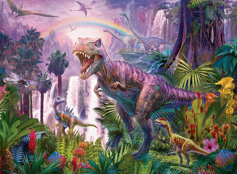 Ravensburger: Puzzle 200 King of the Dinosaurs - RAVENSBURGER dėlionė - HOBI.LT 🇱🇹