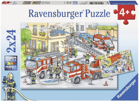 Ravensburger: Puzzle 2x24 Heroes Around The World - RAVENSBURGER dėlionė - HOBI.LT 🇱🇹
