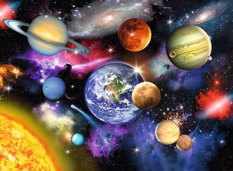 Ravensburger: Puzzle 300 Solar System - RAVENSBURGER dėlionė - HOBI.LT 🇱🇹
