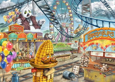 Ravensburger: Puzzle 368 Im Freizeitpark - RAVENSBURGER dėlionė - HOBI.LT 🇱🇹