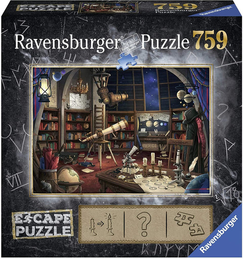Ravensburger: Puzzle Escape 759 The Observatory - RAVENSBURGER dėlionė - HOBI.LT 🇱🇹