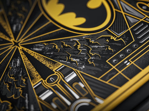 Batman 85-mečio kolekcinės žaidimo kortos – prabangi pokerio kaladė
