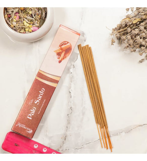 Palo Santo natūralūs masala smilkalai, cinamono aromatas – meditacijai