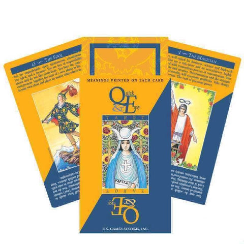 US Games Systems: Quick and Easy Tarot kortos - HOBI.LT 🇱🇹