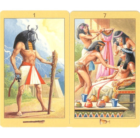 Lo Scarabeo: Ramses Tarot Kortos - HOBI.LT 🇱🇹