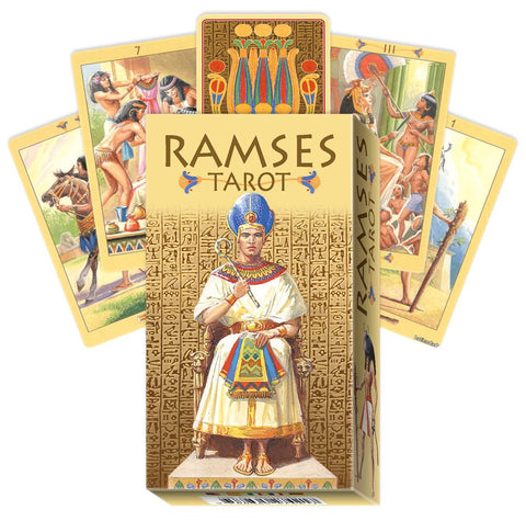 Lo Scarabeo: Ramses Tarot Kortos - HOBI.LT 🇱🇹