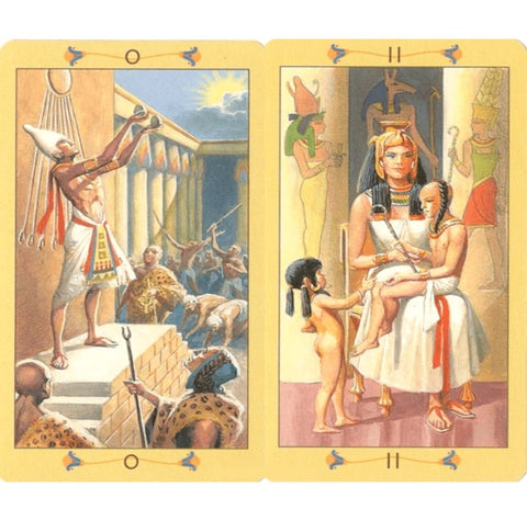 Lo Scarabeo: Ramses Tarot Kortos - HOBI.LT 🇱🇹