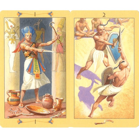 Lo Scarabeo: Ramses Tarot Kortos - HOBI.LT 🇱🇹