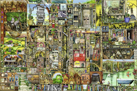 Ravensburger: Ravensburger dėlionė "Puzzle 5000 Bizzare Town" - HOBI.LT 🇱🇹