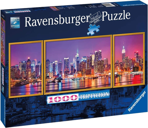 Ravensburger: Ravensburger Puzzle Dėlionė: Niujorko triptikas - HOBI.LT 🇱🇹