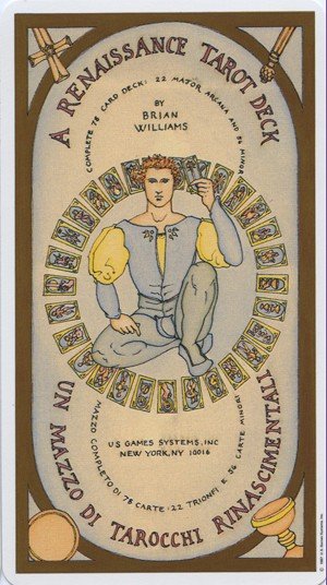 US Games Systems: Renaissance Tarot kortos - HOBI.LT 🇱🇹