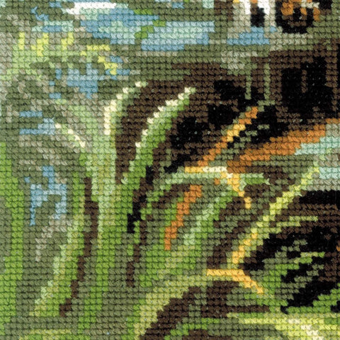 RIOLIS: RIOLIS - Create It Yourself - Siuvinėjimo rinkinys „Džiunglių valdovas“ 1549 (30x40 cm) - HOBI.LT 🇱🇹