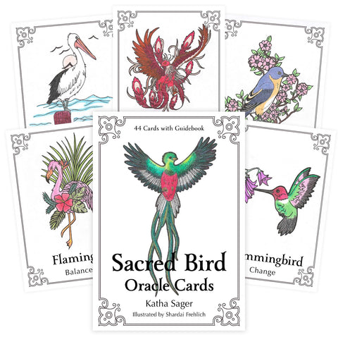 Animal Dreaming: Sacred Bird Oracle kortos - HOBI.LT 🇱🇹