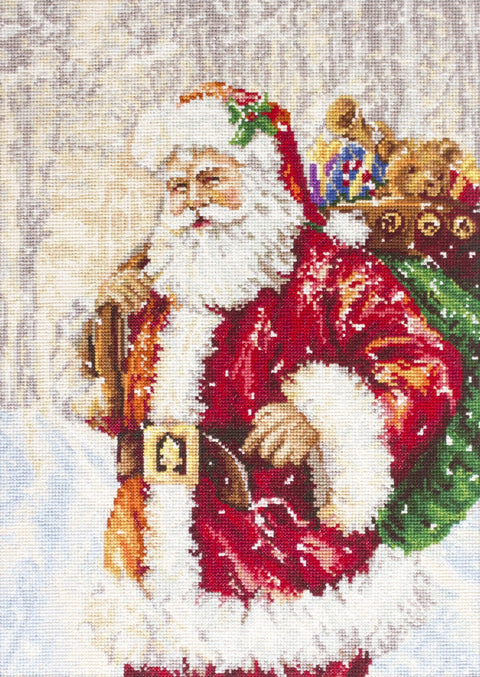 Luca - s: Santa Claus SB575 - siuvinėjimo kryželiu rinkinys - HOBI.LT 🇱🇹