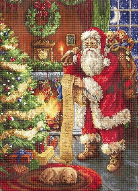 Luca - s: Santa Claus SB578 - siuvinėjimo kryželiu rinkinys - HOBI.LT 🇱🇹