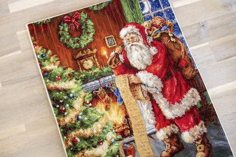 Luca - s: Santa Claus SB578 - siuvinėjimo kryželiu rinkinys - HOBI.LT 🇱🇹
