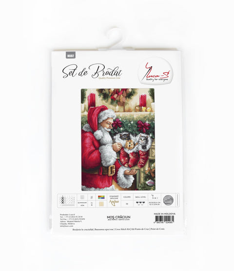 Luca - s: Santa Claus SB602 - siuvinėjimo kryželiu rinkinys - HOBI.LT 🇱🇹