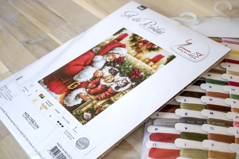 Luca - s: Santa Claus SB602 - siuvinėjimo kryželiu rinkinys - HOBI.LT 🇱🇹