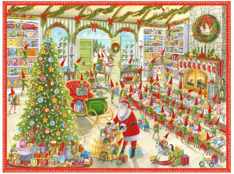 Ravensburger: Santa is Ready Puzzle 1000 Puzzle - RAVENSBURGER dėlionė - HOBI.LT 🇱🇹