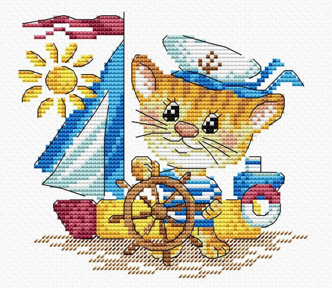 MP Studija: Sea Wolf SM - 055 - Siuvinėjimo rinkinys - HOBI.LT 🇱🇹