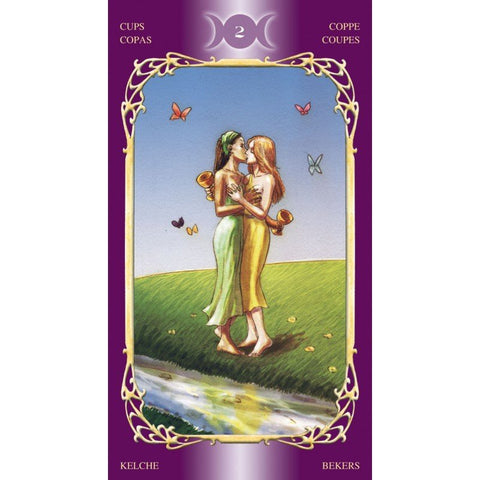 Lo Scarabeo: Sensual Wicca Tarot Kortos - HOBI.LT 🇱🇹