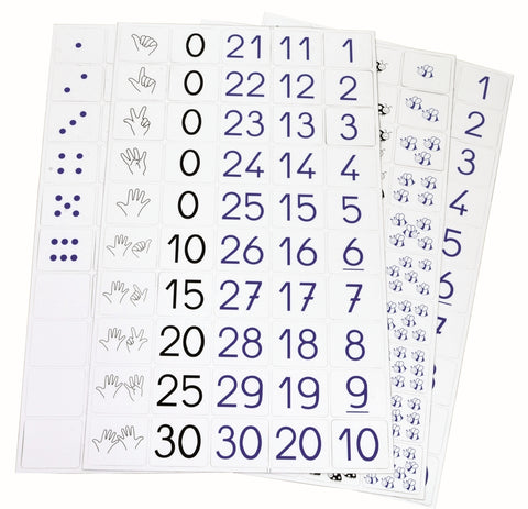 SEPP magnetiniai skaičiai – 200 magnetukų lavinamasis rinkinys 1–30, vaikams 3–5 m.