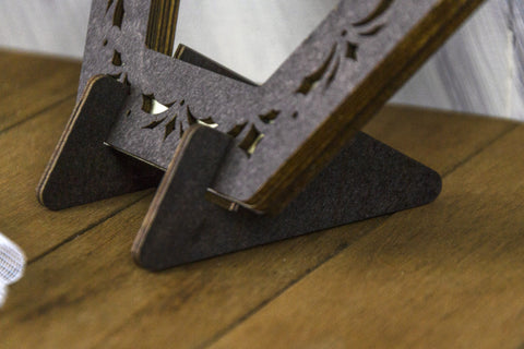 Magnetinis siuvinėjimo lankelis 14x16 cm, wenge