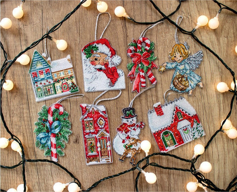 Siuvinėjimo rinkinys Christmas Toys Kit nr. 2 SLETIL8002