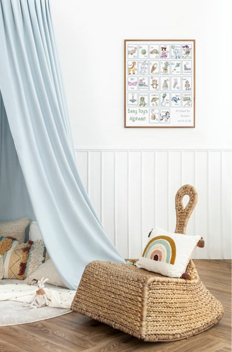Siuvinėjimo rinkinys Baby Toys Alphabet 38x33cm SLETIL8063