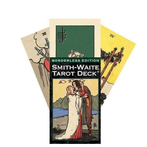 US Games Systems: Smith Waite Borderless Tarot kortos - HOBI.LT 🇱🇹