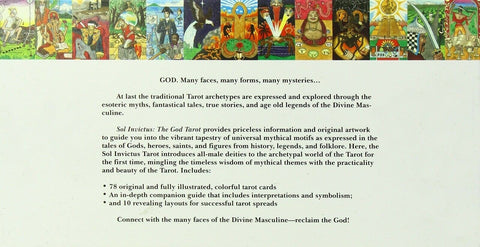 Schiffer: Sol Invictus: The God Tarott kortos - HOBI.LT 🇱🇹