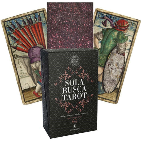 Lo Scarabeo: Sola Busca Tarot kortos - HOBI.LT 🇱🇹