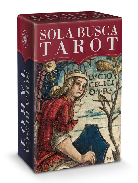 Lo Scarabeo: Sola Busca Tarot Mini - Kišeninio Dydžio Kortos Lo Scarabeo - HOBI.LT 🇱🇹