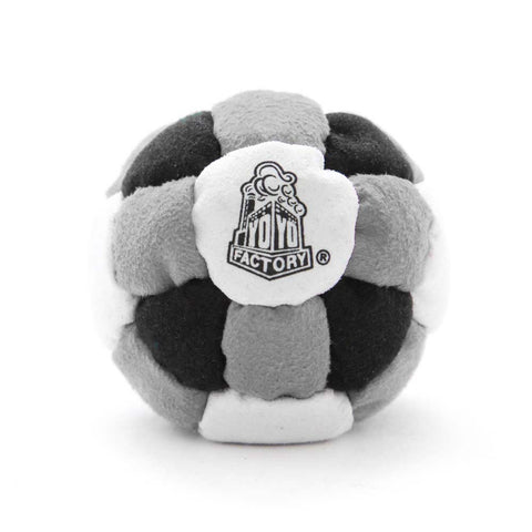 YoYoFactory spardymo kamuoliukas, juodas – 6 cm, smėlio užpildas, sintetinis zomšas