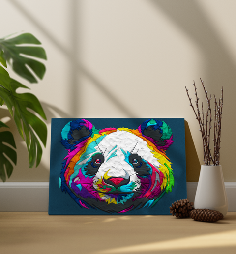 Splat Planet 3D modelino paveikslas „Panda“ – 30x40 cm, 20 spalvų, 5+