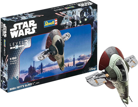 Revell: Star Wars Boba Fetts Slave I - PLASTIKINIS modeliavimo rinkinys - HOBI.LT 🇱🇹