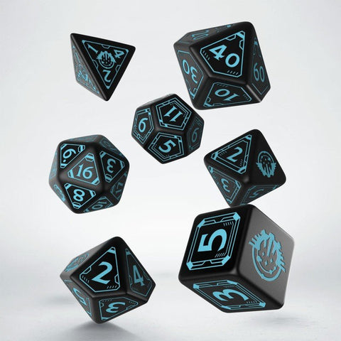 Q - Workshop: Starfinder kauliukų rinkinys juodos ir mėlynos sp - HOBI.LT 🇱🇹
