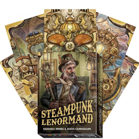 Lo Scarabeo: Steampunk Lenormand Oracle kortos - HOBI.LT 🇱🇹
