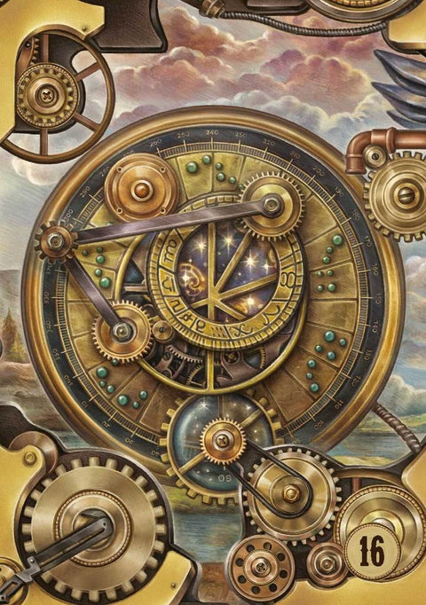 Lo Scarabeo: Steampunk Lenormand Oracle kortos - HOBI.LT 🇱🇹